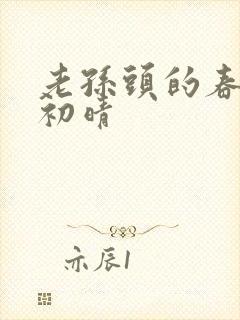 老孙头的春天林初晴