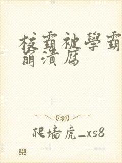 校霸被学霸玩到崩溃腐