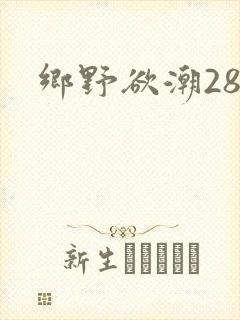 乡野欲潮28章
