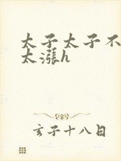 太子太子不要了太涨h