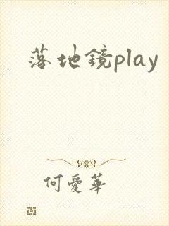 落地镜play