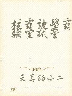 校霸被学霸压实验室试管