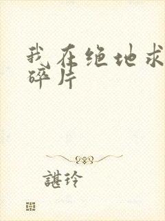 我在绝地求生捡碎片