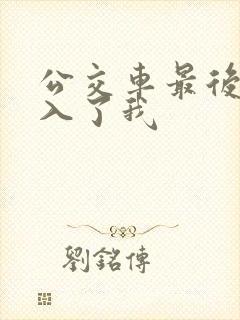 公交车最后一排入了我