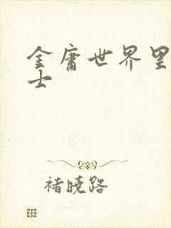 金庸世界里的道士