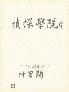 侦探学院q