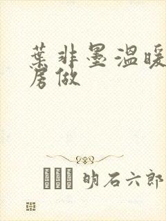 叶非墨温暖在厨房做