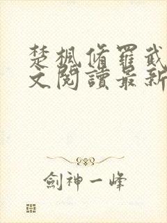 楚枫修罗武神全文阅读最新