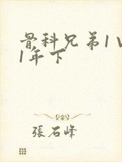 骨科兄弟1 V1年下