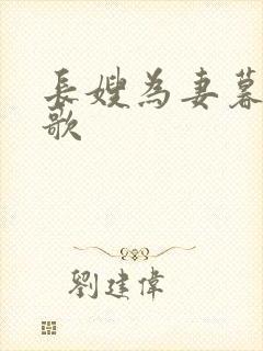 长嫂为妻暮色酒歌