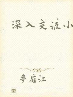 深入交流小说