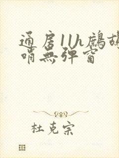 通房11h鹧鸪哨无弹窗