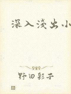 深入浅出小说