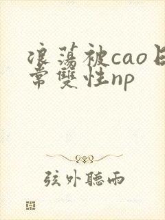 浪荡被cao日常双性np