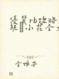 优质rb攻略系统寀小花全文免费阅读