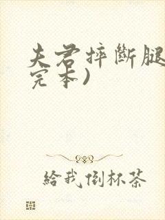 夫君摔断腿后(完本)