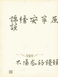 锦绣安宁原著小说