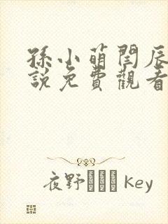 孙小萌闫辰的小说免费观看