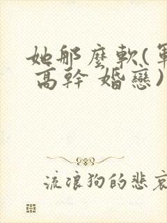 她那么软(军婚 高干 婚恋)完结