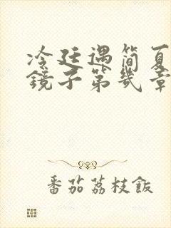 冷廷遇简夏对着镜子第几章