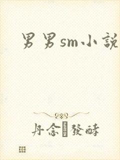 男男sm小说