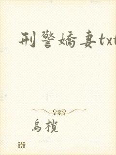 刑警娇妻txt
