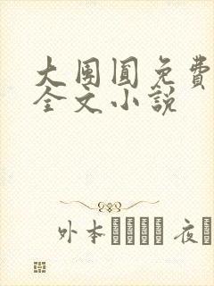 大团圆免费阅读全文小说