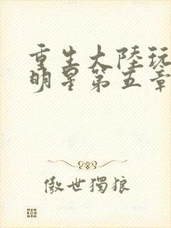 重生大陆玩遍女明星第五章