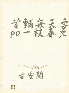 首辅每天要不够po一枝春免费阅读