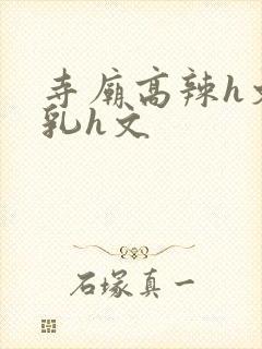 寺庙高辣h文乱乳h文