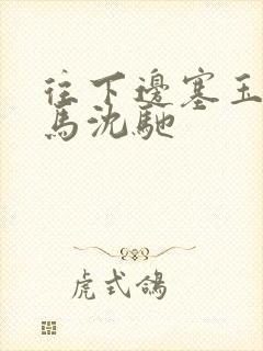 往下边塞玉器骑马沈驰