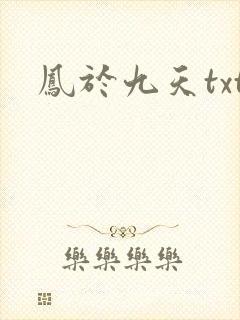 凤于九天txt