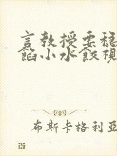 言教授要稳住肉馅小水饺视频