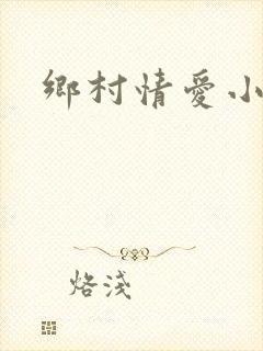 乡村情爱小说