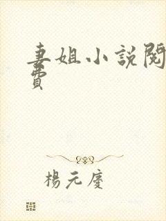 妻姐小说阅读免费
