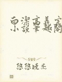 白洁高义完整版小说笔趣阁