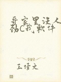 哥家里没人使点劲C我软件