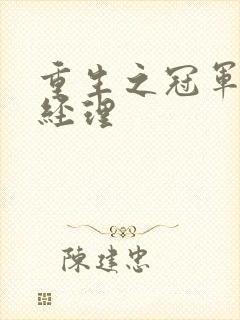 重生之冠军篮球经理