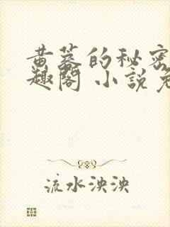 黄蓉的秘密 笔趣阁 小说免费阅读