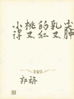 小桃的乳尖被吸得又红又肿