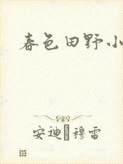 春色田野小说