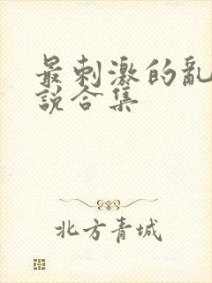 最刺激的乱惀小说合集