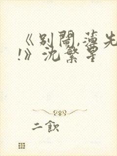 《别闹,薄先生!》沈繁星