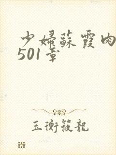 少妇苏霞肉欲第501章