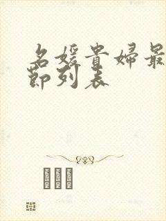 名媛贵妇最新章节列表