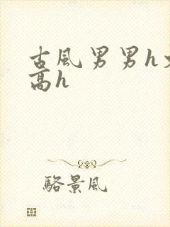 古风男男h文肉高h