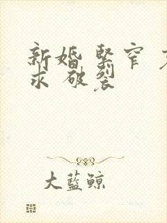 新婚 紧窄 哀求 破裂