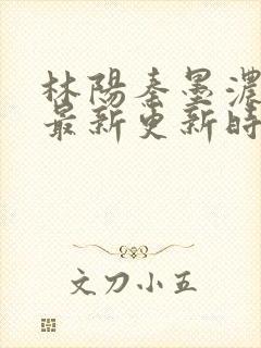 林阳秦墨浓小说最新更新时间