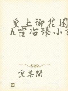 皇上御花园hlh霍冶臻小说