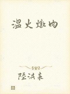 温火炖肉